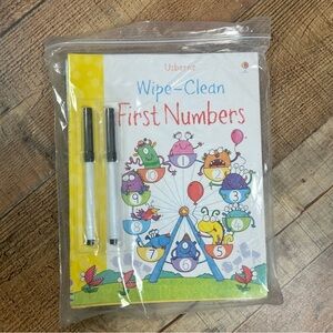 NEW Usborne Wipe Clean Learning Dry Erase Workbooks Bundle Pack